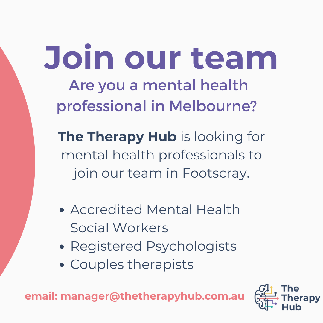 Join our Team - The Therapy Hub