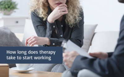 How long does therapy take to start working