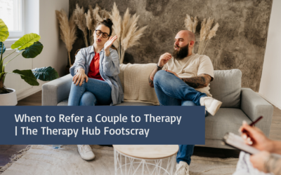 When to Refer a Couple to Therapy